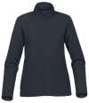KSB-1W Stormtech Ladies Orbiter Soft Shell Jacket Navy / Carbon colour image